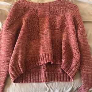 Red Thick Sweater